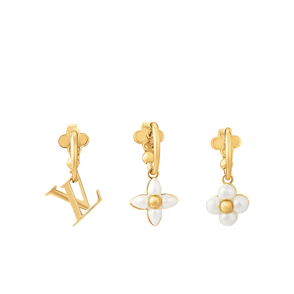 Louis Vuitton Floral Earrings Jewelry