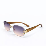 Cartier Slim Black Aviator Sunglasses premium replica - image 1