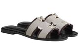 Hermès Hermès Slipper Oran Prunoir Slides premium replica - image 2