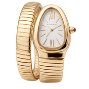 Bvlgari Serpenti Tubogas Golden Bracelet Watch premium replica - image 1