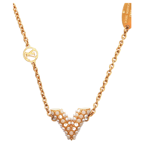 Louis Vuitton Pearl Necklace Jewelry
