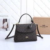 Coach Bag Emory Top Handle Pebble Choclate Bag premium replica - image 2