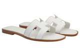 Hermès Hermès Slipper Oran White Slides premium replica - image 2