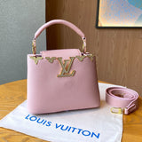 Louis Vuitton Ćapucines Taurillon Pink Cap premium replica - image 4