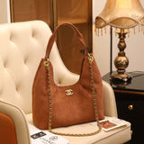Chanel City Zip Tote Signature Canvas Mahogany Brown Bag premium replica - image 4