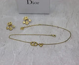 Dior Cd Star Pearl Layered Necklace Gold Jewelry premium replica - image 5