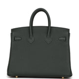 Hermès Birkin 25 Vert Fonce Togo Bag premium replica - image 4