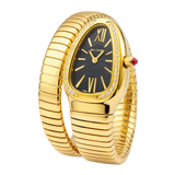 Bvlgari Serpenti Tubogas Yellow Gold Diamond Watch premium replica - image 3