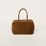 Miu Miu Suede Beau Cocoa Brown Wallet premium replica - image 5