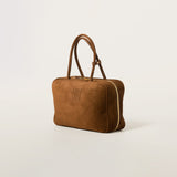 Miu Miu Suede Beau Cocoa Brown Wallet premium replica - image 2