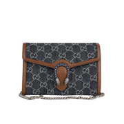Gucci Dionysus On Chain Blue Wallet premium replica - image 1