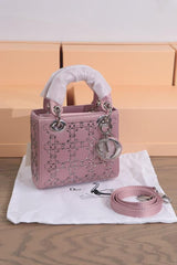 Dior Mini Light Pink Bag premium replica - image 5