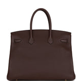 Hermès Birkin 35 Rouge Sellier Clemence Bag premium replica - image 4