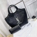 YSL Bag Icare Maxi Quilted Lambskin Black Bag premium replica - image 4