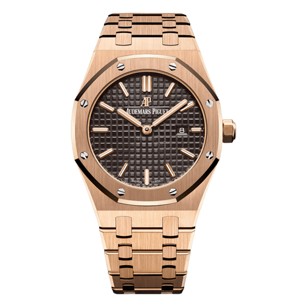 Audemars Piguet Royal Oak Double Balance Wheel Openworked Gold Watch