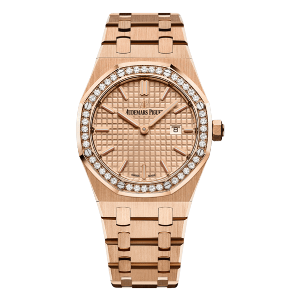 Audemars Piguet Royal Oak Index Dial Watch – Rose Gold premium replica - image 1