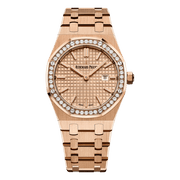 Audemars Piguet Royal Oak Index Dial Watch – Rose Gold premium replica - image 1