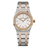 Audemars Piguet Royal Oak Index Dial Watch – Rose Gold, Silver Tone premium replica - image 1