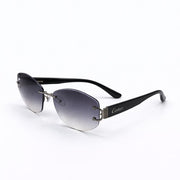 Cartier Slim Black Aviator Sunglasses premium replica - image 1