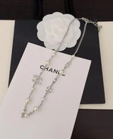 Chanel Pearl Strand With Integrated Crystal-Encrusted Logo Jewelry premium replica - image 5