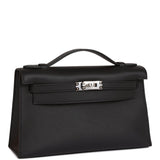 Hermès Kelly Pochette Black Swift Bag premium replica - image 2