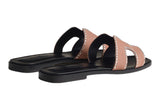 Hermès Hermès Slipper Oran Rose Perle Slides premium replica - image 3