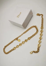 Dior Chain Bracelet Gold Jewelry premium replica - image 5