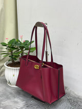 Coach Bag Willow Tote Signature Canvas Brick Red Bag premium replica - image 4
