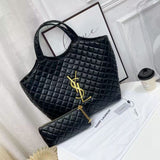 YSL Bag Icare Maxi Quilted Black Bag premium replica - image 4