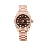 Rolex Datejust Chocolate Diamond Bezel Watch premium replica - image 1