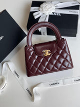 Chanel Coco Handle Mini Flap Quilted Lambskin Bag premium replica - image 4