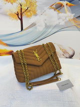 YSL Bag Loulou Camel Bag premium replica - image 4