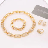 Messika Jewelry Pave Yellow Gold Full Diamonds Jewelry premium replica - image 5