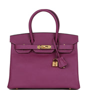 Hermès Birkin 30 Anemone Epsom Bag premium replica - image 1