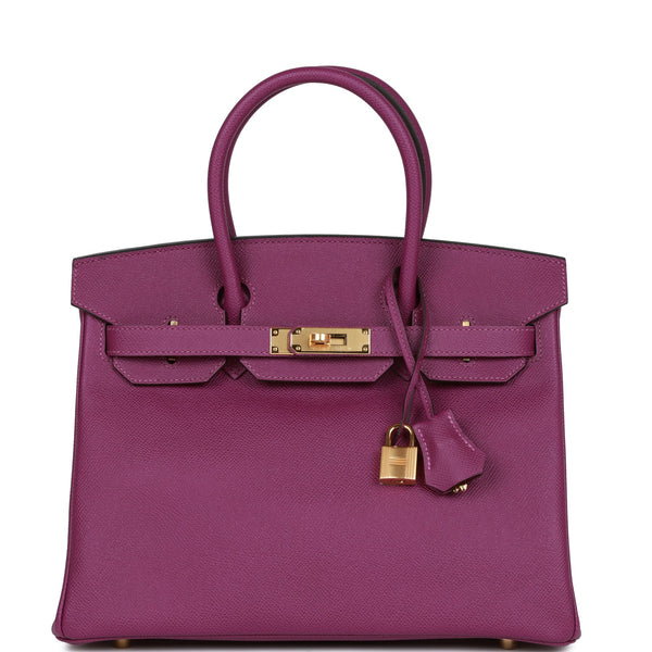 Hermès Birkin 30 Anemone Epsom Bag