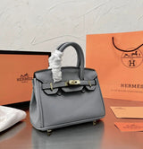 Hermès Birkin 25 Gris Meyer Bag premium replica - image 4
