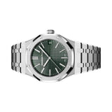 Audemars Piguet Royal Oak Silver Green Dial Watch premium replica - image 2