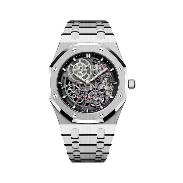 Audemars Piguet Royal Oak Skeleton Watch – White Gold, White