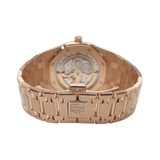 Audemars Piguet Royal Oak Rose Gold Blue Dial Watch premium replica - image 5