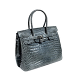 Hermès Birkin 25 Black Matte Alligator Bag premium replica - image 1