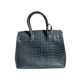 Hermès Birkin 25 Black Matte Alligator Bag premium replica - image 2