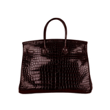 Hermès Birkin 35 Crocodile Bordeaux Bag premium replica - image 2