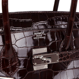 Hermès Birkin 35 Crocodile Bordeaux Bag premium replica - image 3