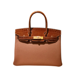 Hermès Birkin Tan Hue Gold Bag premium replica - image 1