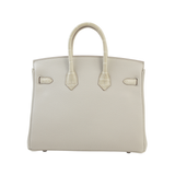 Hermès Birkin Light Gray Bag premium replica - image 2