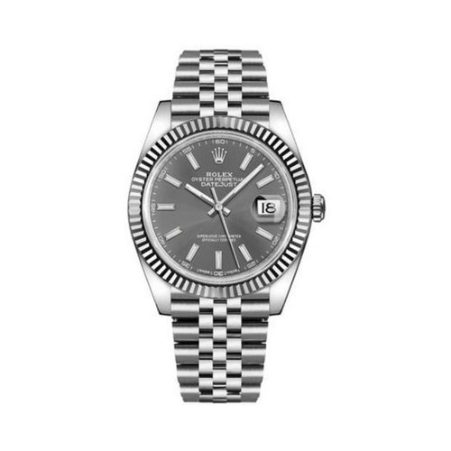 Rolex Datejust 41 Black Dial Watch premium replica - image 1