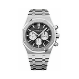 Audemars Piguet Royal Oak Selfwinding Chronograph Stainless Steel Black Dial Watch premium replica - image 1