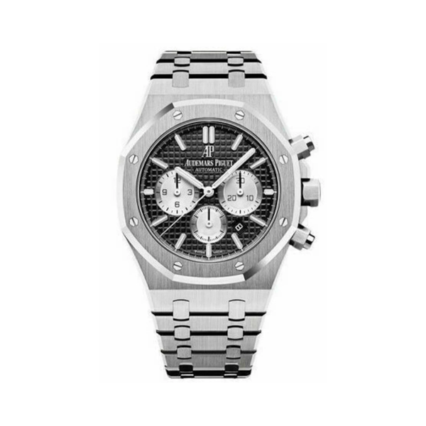 Audemars Piguet Royal Oak Selfwinding Chronograph Stainless Steel Black Dial Watch