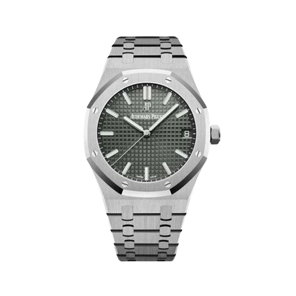 Audemars Piguet Royal Oak Selfwinding Stainless Steel Green Dial Watch