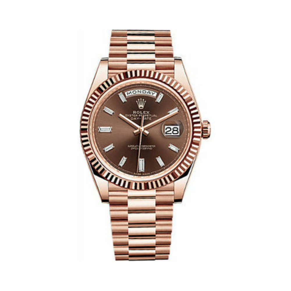 Rolex Day-Date Watch – Rose Gold premium replica - image 1
